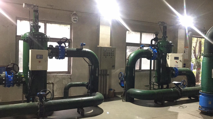 西部超导电动吸吮式自清洗过滤器安装实例 2