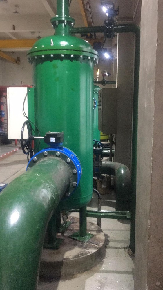 西部超导电动吸吮式自清洗过滤器安装实例1